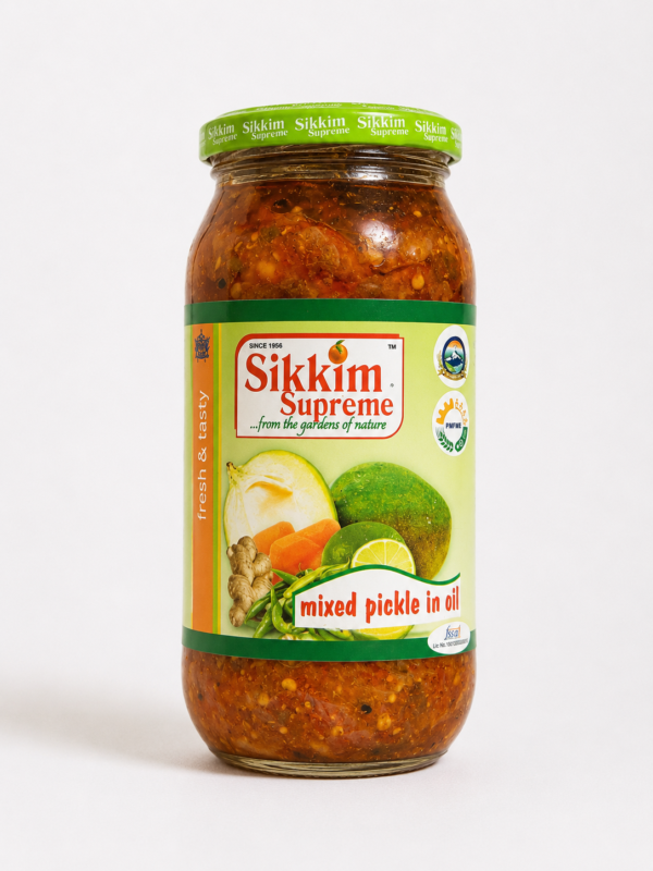 Sikkim Supreme Mixed Pickle in Oil 400 gms