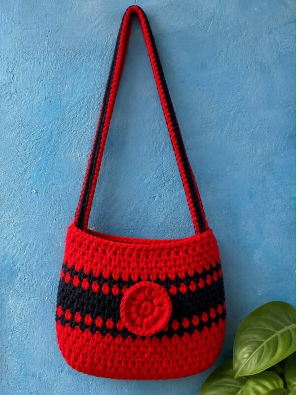Crochet Shoulder Bag Crochet Shoulder Bag