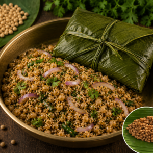 9C175B41-1B05-4C78-9CF7-10331DA7E0ED Traditional Nepali Kinema | Handmade Fermented Soybeans Wrapped in Fresh Leaf 250 gm