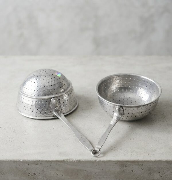 IMG_1422 Handmade Pure Aluminium Chapani (छपनी) | Traditional Strainer